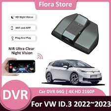 Car Video DVR for Volkswagen VW ID.3 ID 3 2022 2023 Rear View Camera Front  Dash Cam Driving Recorder 4K Night Vision Accessories - AliExpress