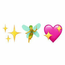 Fairy Heart Sparkles Sarcastic Tiktok Emojis Stickers And More Fairy Emoji Fairy Heart Sparkle Emoji