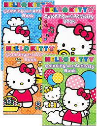 Check out our hello kitty coloring book selection for the very best in unique or custom, handmade pieces from our coloring books shops. Amazon Com Hello Kitty Coloring Books Bundle Set Of 4 Toys Games