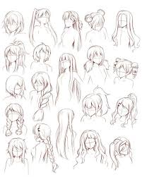 Pin By Shuichi In The Saihara Desert On Hair How To Draw Anime Hair Drawings Anime Drawings Sketches