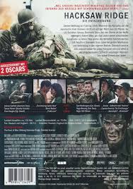Doss, who served during the battle of okinawa, refuses to kill people and becomes the first conscientious objector in american history to win the congressional medal of honor. Hacksaw Ridge Dvd Jpc