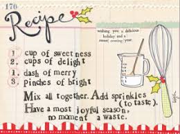 Recipe Canvas Christmas Recipe Cards Scrapbook Recipe Book Recipe Cards