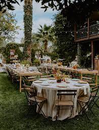 Western Meets European In This Warm And Eclectic Backyard Wedding Backyard Wedding Ceremony Modern Wedding Styles Backyard Reception