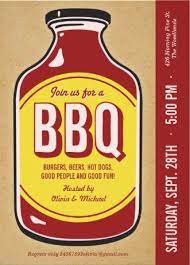 Vintage Bbq Invitations Invitations Unlimited Barbeque Party Invitations Bbq Invitation Backyard Bbq Party