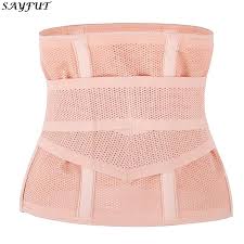 2019 Sayfut Waist Trainer Corset For Weight Loss Workout Body Shaper Tummy Control Belt Body Shaper Tummy Fat Burning For Hourglass From Waxeer