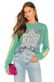 Daydreamer Pink Floyd Eye Poster Oversized Tee In Washed Teal Revolve