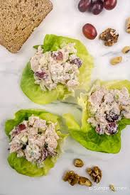Waldorf Chicken Salad Slender Kitchen Recipe Waldorf Chicken Salad Chicken Salad Waldorf Chicken Salad Recipe
