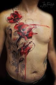 The Main Thing Is To Be Moved To Love To Hope To Tremble To Live Poppy Piece I Finished Recently Poppies Tattoo Plant Tattoo Chest Tattoo