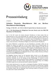 Einfach auf auf den unten stehenden link klicken und laden sie die pdf datei von deutsche geschichte herunter. Download Pressemitteilung Pdf Deutsche Manufakturen