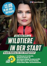 Kommt zu unserer nächsten Tierschutz-Veranstaltung ins Rathaus! 🐿️  “Wildtiere in der Stadt” 🦦 Anmeldung:  https://lisamariaotte.de/wildtiere-in-hamburg/ In Städten drohen besondere  Gefahren für Wildtiere