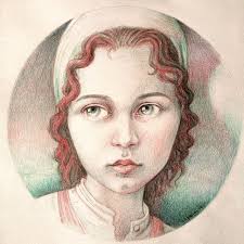 The rose" Ballpoint pen drawing. 2019