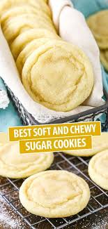 The Best Soft And Chewy Sugar Cookie Recipe In 2021 Chewy Sugar Cookie Recipe Sugar Cookie Recipe Easy Chewy Sugar Cookies