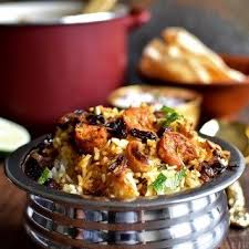 Prawn Biriyani Pepper Delight Recipe Stuffed Peppers Prawn Biryani Recipes Indian Food Recipes