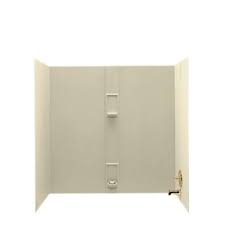 These days more and more primary bathrooms are separating the tub and shower so that now you have a dedicated shower space and a separate bathtub. Swanstone 60 W X 30 D X 60 H Bathtub Wall Surround 5 Piece At Menards