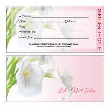 Select popular legal forms & packages of any category. Gif Image Popular Nail Salon Gift Certificate Template Free Printable
