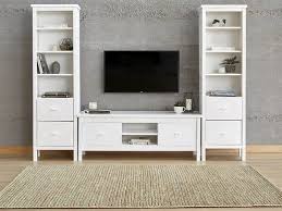 Vito Kitaplikli Tv Unitesi Beyaz 140 Cm Mobilya Fikirleri Ev Dekorasyonu Tv