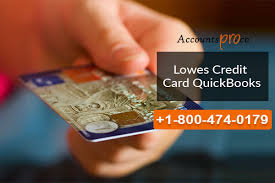 Apply for a lowe's business card account. Lowes Credit Card Quickbooks Add Link Common Error Fix