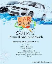 Download Free Car Wash Flyer Template Flyer Template Car Wash Poster Template Design
