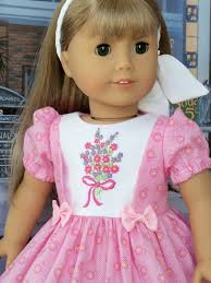 PDF Sewing Pattern With Optional Embroidery Fits American Girl ® Doll