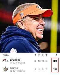 THE BRONCOS BLOW OUT THE SAINTS IN SEAN PAYTON'S RETURN TO NEW ORLEANS 👀  Denver Broncos