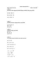 Ini nih 7 tingkatan rank arena of valor beserta tips untuk. Ungkapan Algebra Tingkatan 1 Latihan