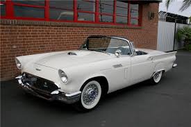 Image result for Colonial White 1957 Thunderbird
