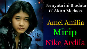 Amel pake hijab, kemiripanya semakin jelas? Biodata Amel Mirip Nike Ardila Ternyata Ini Youtube