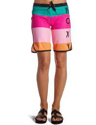 Roxy Color Block Long Board Shorts Girls Board Shorts Women Board Shorts Board Shorts Women