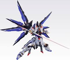 Metal build strike freedom gundam light wings option set soul blue ver psl. Bandai Metal Build Strike Freedom Gundam Soul Blue Ver Amazon De Spielzeug