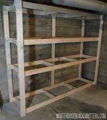 Easy and fast diy garage or basement shelving for tote storage. How To Make A Basement Storage Shelf