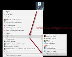 Open Pdf With Adobe Reader Not Chrome Edge Firefox Windows 10 Pdf 10 Things