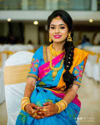 23 Trending Pattu Saree Color Combinations Of This Season Keep Me Stylish Saree Color Combinations Saree Hairstyles Indian Bridal Sarees