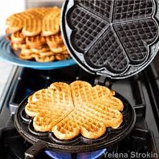 Cast Iron Waffle Maker Heart Shape By Skeppshult Of Sweden At Phg Waffles Maker Waffle Iron Cast Iron Cooking