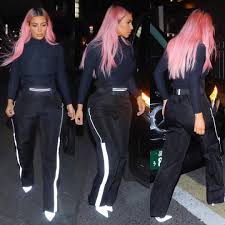 Everything You Need To Know About Kim K S Pink Locks Loren S World Kardashian Hair Color Baby Pink Hair Pink Wig