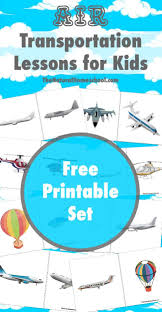 I divided the vehicles into groups, and my four and six guessed my sorting rule. Awesome Lessons On Air Transportation For Kids Printables The Natural Homeschool Transportation Activities Transportation Preschool Transportation For Kids