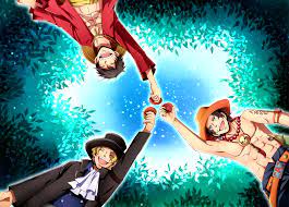 Luffy has a little treasure chest with some things which remembers him of all their adventures. Ace Sabo Luffy Wallpaper 1920x1376 Download Hd Wallpaper Wallpapertip