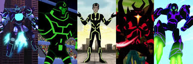 Every galvanic mechamorph suits in Ben 10 : rBen10