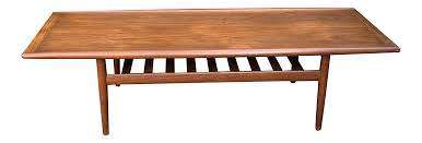 Etsy evolvemodern sale 300 danish teak coffee table by grete jalk free shipping from etsy us people. Midcentury Modern Grete Jalk Surfboard Teak Coffee Table Chairish