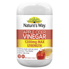 Buy Nature S Way Apple Cider Vinegar 1200mg 90 Tablets Online At Chemist Warehouse