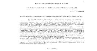 Enunt Si Text Publicitar