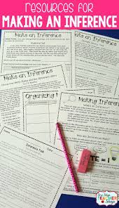 Making Inferences Inference Activities Reading Comprehension Strategies Inferring Lessons