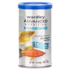 Wardley Advanced Nutrition Perfect Protein Tropical Fish Flake Food 1 Oz Tropical Fish Food Net Protein
