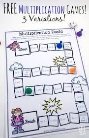 More multiplication games for 3rd grade: Easy Low Prep Printable Multiplication Games Free Fun Math Multiplication Free Math