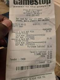 Amazon gift $100 steam card receipt. Cheemaobi S Posts