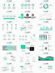 Creative Light Coloured Powerpoint Charts Powerpoint