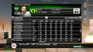 2011 2012 oregon ducks american football team roster ncaa football 12