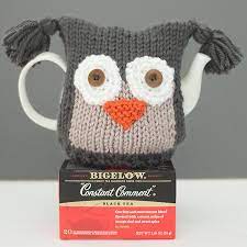Check spelling or type a new query. Owl Teapot Cosy Knitting Pattern Tea Proudly With Bigelow Gina Michele