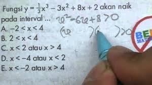 Maybe you would like to learn more about one of these? Contoh Soal Dan Pembahasan Fungsi Naik Dan Fungsi Turun Dapatkan Contoh