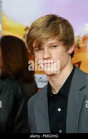 Lucas fino alla prima di Hannah Montana il film al Teatro El Capitan,  Hollywood CA.4/02/09 Foto stock