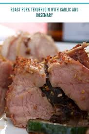 Find healthy, delicious pork loin recipes including grilled and roasted pork loin. Tender Pork Tenderloin Filled With Garlic Rosemary And Spinach Appetizer Recipes Roasted Pork Tenderloins Pork